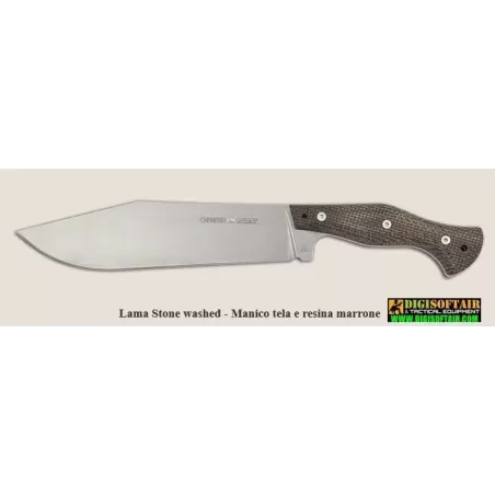 Carnera Viper Tecnocut VT4006SWBW machete stone washed blade