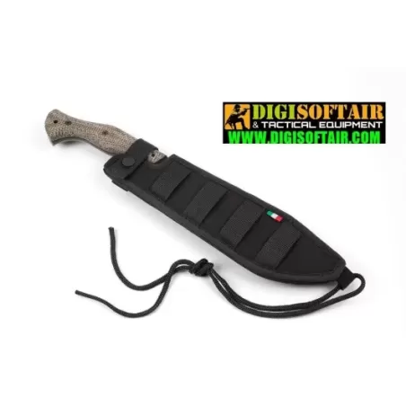 Carnera Viper Tecnocut VT4006SWBW machete stone washed blade