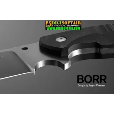 Borr Viper Tecnocut Black Canvas Micarta - V4008SWCB - knife