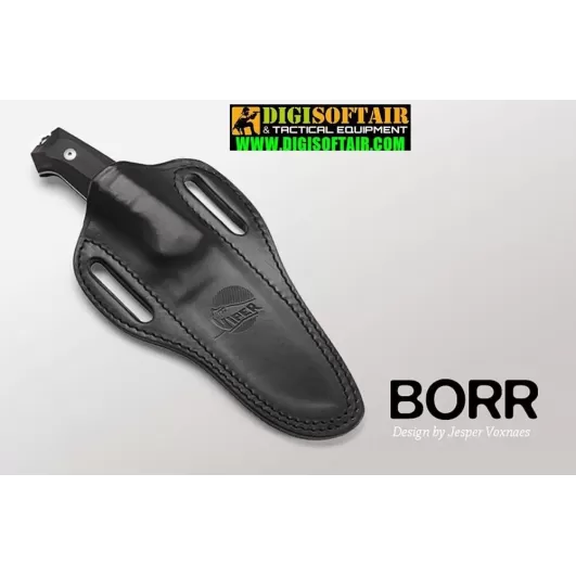 Borr Viper Tecnocut Black Canvas Micarta - V4008SWCB - coltello