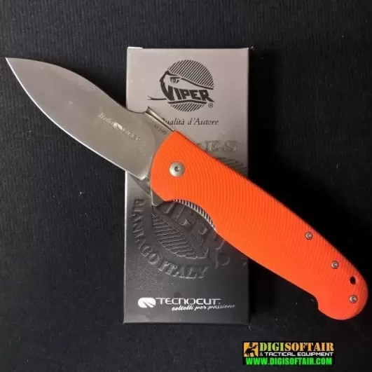 Viper Italo G10 Orange with LinerLock V5948GO