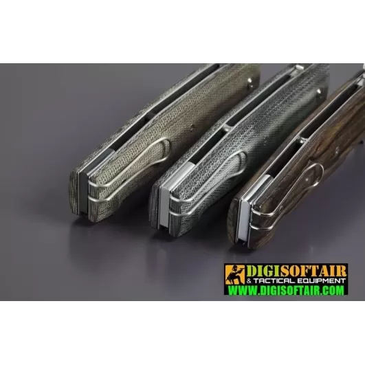 Viper - Keeper - D2 Stonewashed and Micarta Nera - by Fabrizio