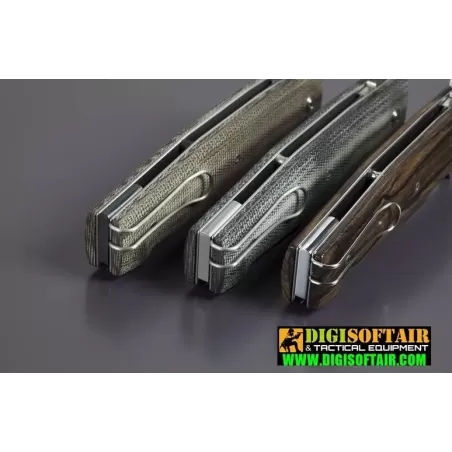 Viper - Keeper - D2 Stonewashed and Micarta Nera - by Fabrizio