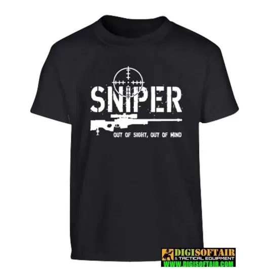 Kids Sniper T-shirt - Black