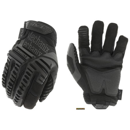 Mechanix M-Pact Covert Black — Tactical Gloves