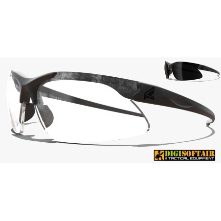 EDGE TACTICAL Sharp Edge — tactical glasses set with Smoke & Clear lenses
