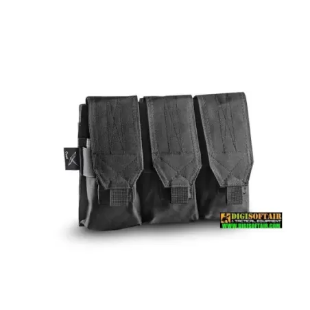CYGNI TRIPLE MAGAZINE M4-AK POUCH WITH VELCRO OPENING 600D POLY CYGNI TRIPLE MAGAZINE M4-AK POUCH WITH VELCRO OPENING 600D POLY