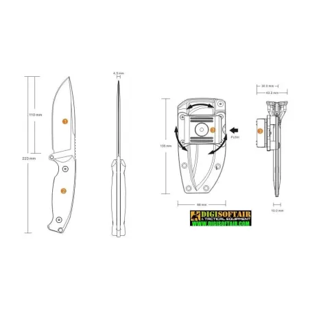 Ruike Jager F118 BLACK Ruike Jager F118 BLACK