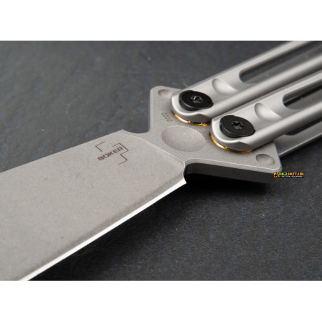 Boker Plus Papillon 06EX111 Coltello Balisong in Acciaio D2
