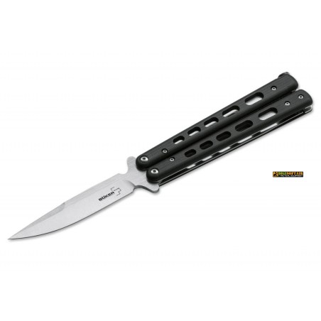 Boker Plus Balisong G10 Large 06EX012 – 9Cr13CoMoV Blade