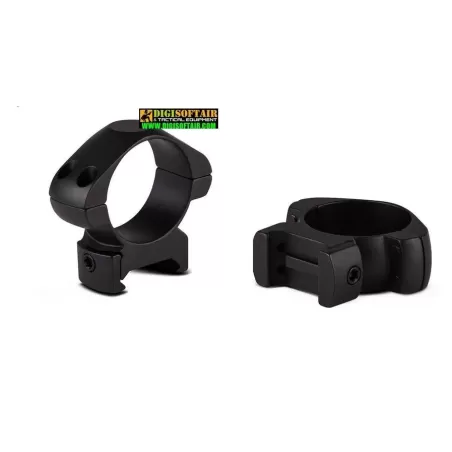 Anelli per ottiche in acciaio Konus Diametro: Ø25,4mm (1") • Profilo: medio (21,3mm)