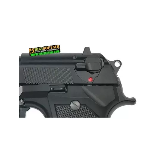 G&G PISTOLA GAS GPM-92F FULL METAL BB BK