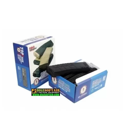 G&G MID CAP MAGAZINE STD 120BB black box 5pcs