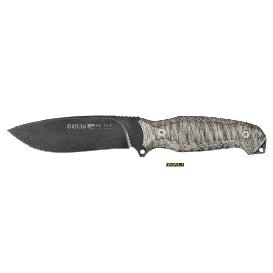 Viper Golia Evolution ECG VT4003ECG – D2 Fixed Blade Green Micarta 252mm