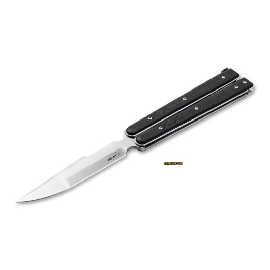 Boker Plus Balisong Tactical Big 06EX014 – Butterfly Knife 440C G10 236mm