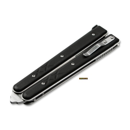Boker Plus Balisong Tactical Big 06EX014 – Butterfly Knife 440C G10 236mm