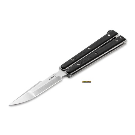 Boker Plus Balisong Tactical Small 06EX004 – Butterfly Knife 440C G10 196mm