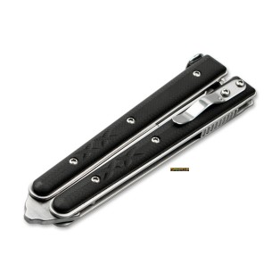 Boker Plus Balisong Tactical Small 06EX004 – 440C G10 Butterfly Knife 196mm 2