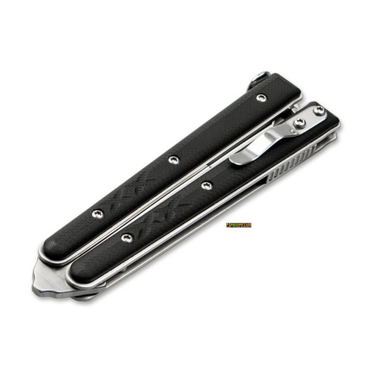 Boker Plus Balisong Tactical Small 06EX004 – 440C G10 Butterfly Knife 196mm