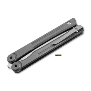 Boker Plus Faction 06EX115 – S35VN Titanium Balisong 227mm 2