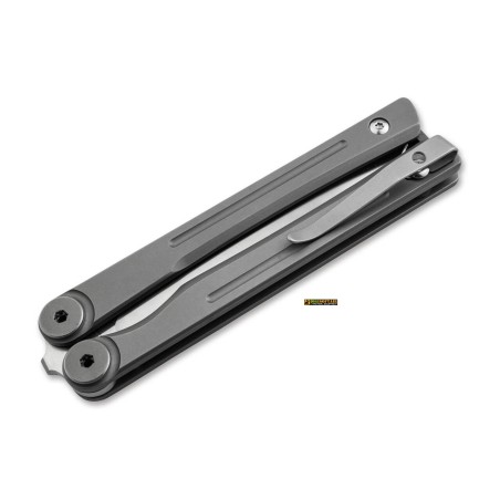 Boker Plus Faction 06EX115 – S35VN Titanium Balisong 227mm