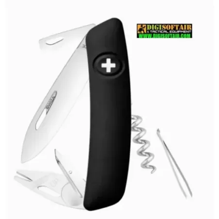 SWIZA TT03 black TICK TOOL swiss knife SWIZA TT03 black TICK TOOL swiss knife