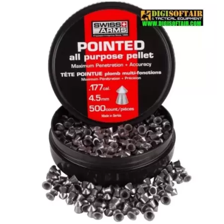 SWISS ARMS DIABLO PELLETS 4,5mm pointed