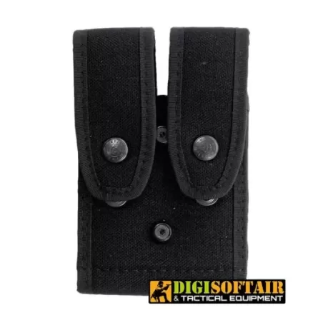Vega holster Porta caricatore doppio nero BIFILARE per pistola Vega holster Porta caricatore doppio nero BIFILARE per pistola