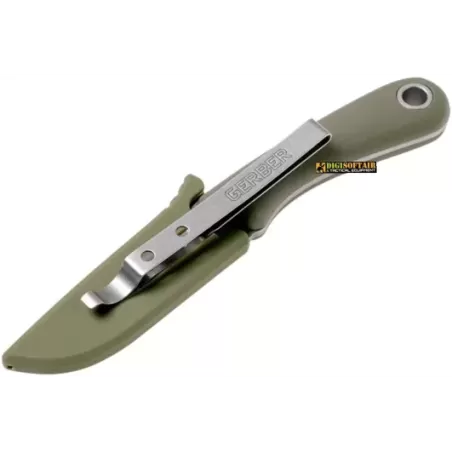 Gerber Spine - Flat Sage Fixed Blade Knife 003424