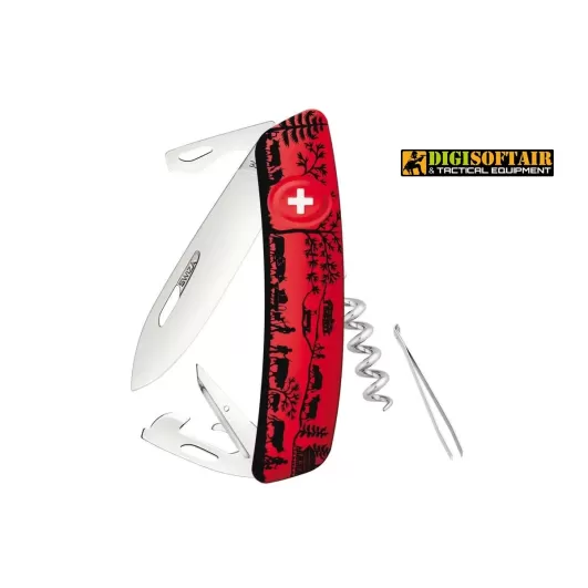 SWIZA D01 heidiland red swiss knife