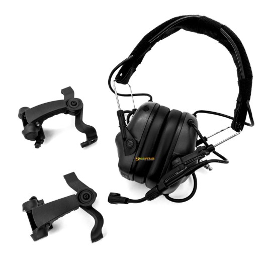 Earmor M32X ARC — tactical headset with microphone & helmet adapters