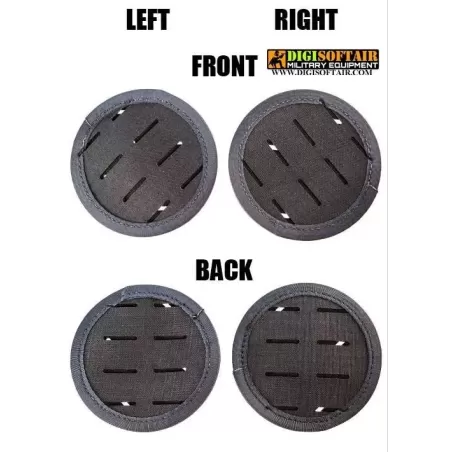 HSGI Gear Disc MOLLE 90° black