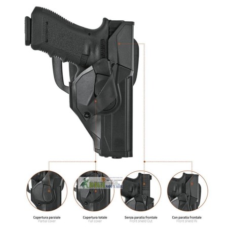 Buy DCHO8 Duty CAMA open Vega holster BLACK
