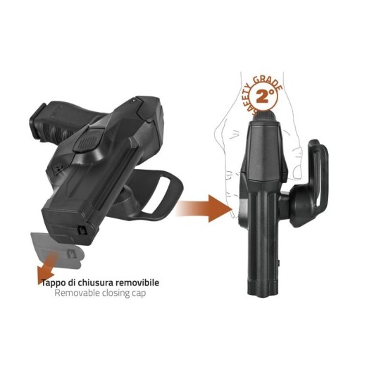 Buy DCHO8 Duty CAMA open Vega holster BLACK