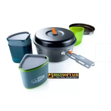set cucina per 2 persone GSI backpacker