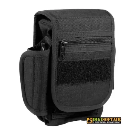 2G66 Black Cordura multi purpose hand-bag for a cartridge belt
