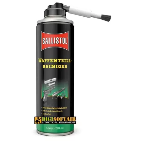 BALLISTOL Pulitore per parti di armi con scovolo 250ml