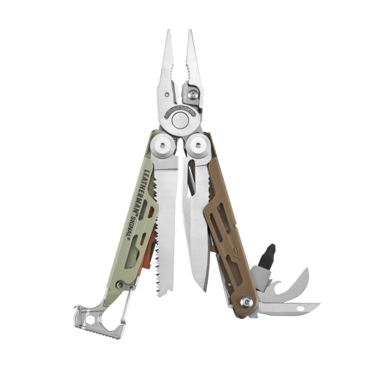 Leatherman Signal — multitool per outdoor (colore Mesa Verde)