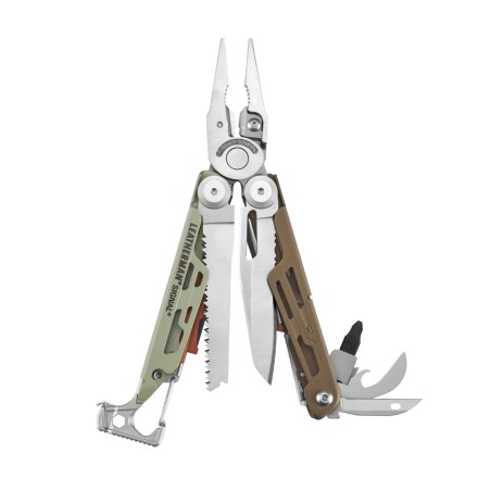 Leatherman Signal — multitool per outdoor (colore Mesa Verde)