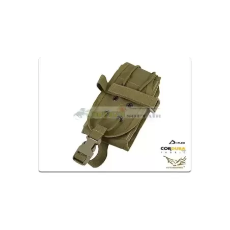 FLYYE Molle RAV MBITR Radio Pouch khaki