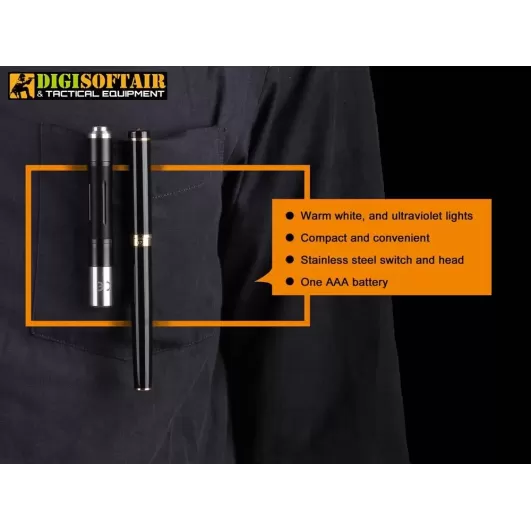 FENIX LD02 V2.0 penlight 70lumens with UV