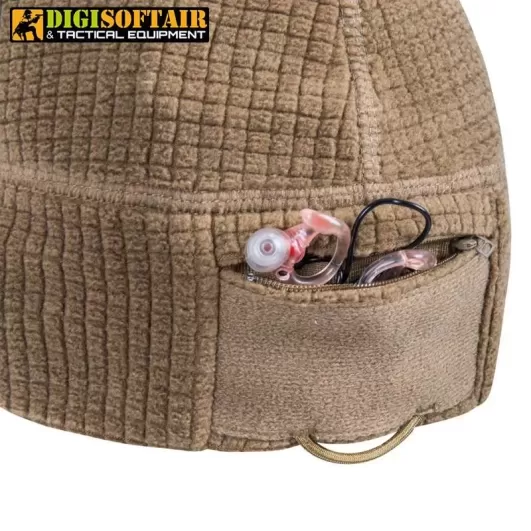 Helikon beanie cap grid fleece nero