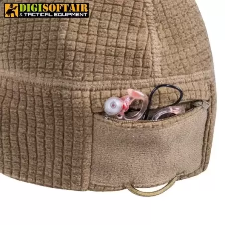 Helikon beanie cap grid fleece nero