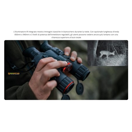 Hikmicro Habrok 4K, HE25L Multispectrum Binoculars