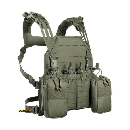 Tasmanian Tiger TT Modular Chest Rig 4xM4 — Olive Drab