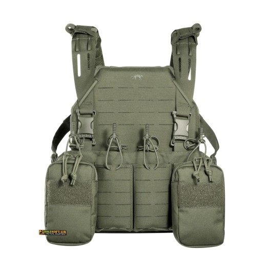 Tasmanian Tiger TT Modular Chest Rig 4xM4 — Olive Drab