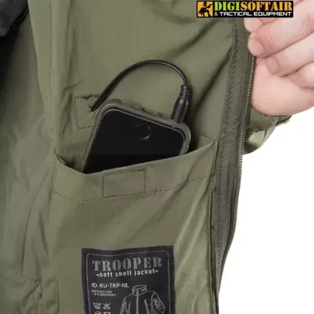 Helikon Trooper Jacket Soft Shell Black Helikon Trooper Jacket Soft Shell Black