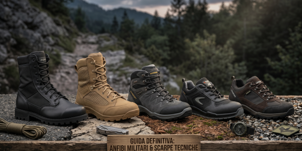 Guida definitiva agli anfibi militari e scarpe tecniche