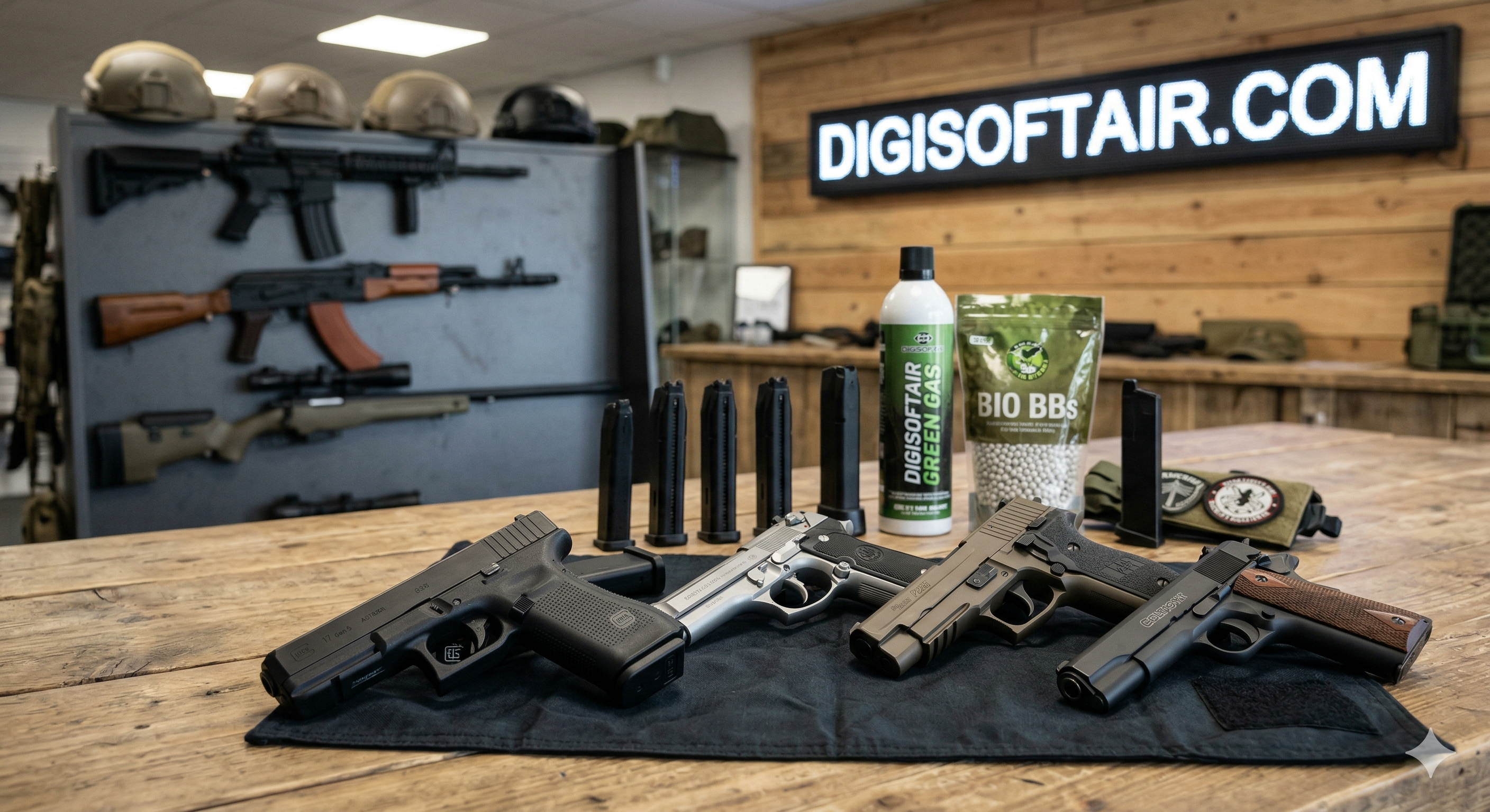 Repliche Softair e pistole: guida ai modelli più diffusi